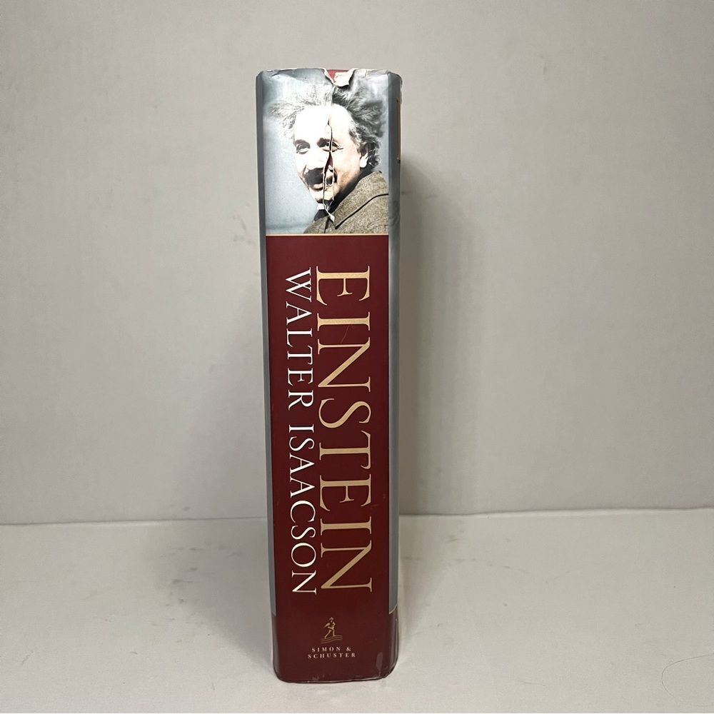 Einstein His Life and Universe Book Hardcover Physicist Biography Non-Fiction - Picture 3 of 8